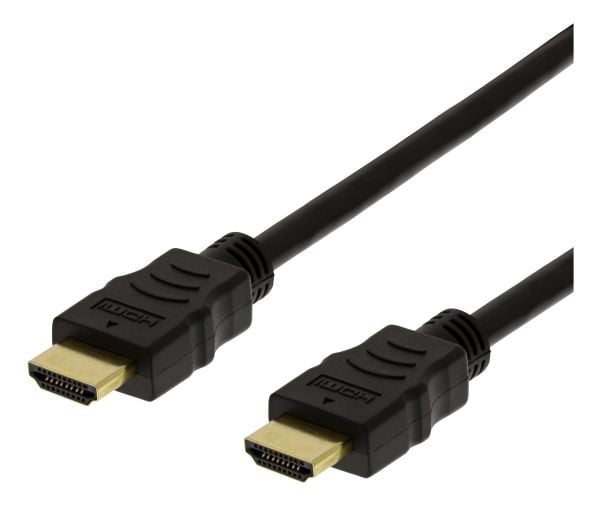 DELTACO HIGH-SPEED FLEX HDMI-kaapelit, 7M, 4K UHD, musta HDMI-1060D-FLEX