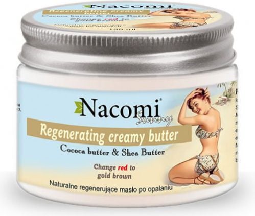 NACOMI_Sunny Shimmering Tan Accelerating Oil With Gold Flakes oljeakselererende soling med gullpartikler 150ml