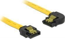 DeLOCK 0.3m SATA M/M, 0,3 m, Uros/uros, Keltainen