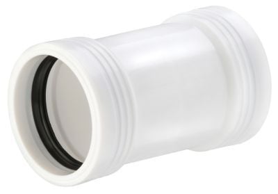 WAFIX dobbeltmuffe PP 32mm - hvid PP WAFIX dobbeltmuffe PP 32mm - hvid PP