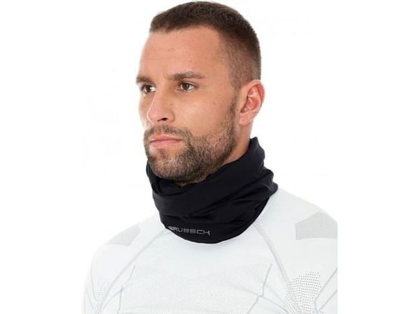Brubeck multifunktionell halsduk herr Athletic svart stl. S/M (KM10350)