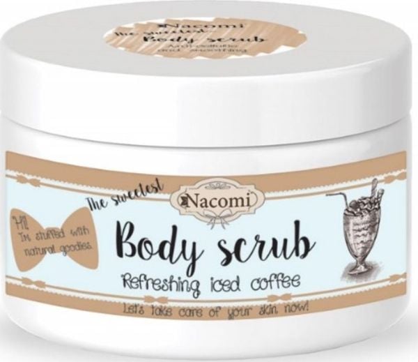 NACOMI_Body Scrub kroppsskrubb Forfriskende iskaffe 200g