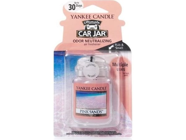 Yankee Candle Pink Sands, Vaaleanpunainen, 80 mm, 30 mm, 140 mm, 1 kpl