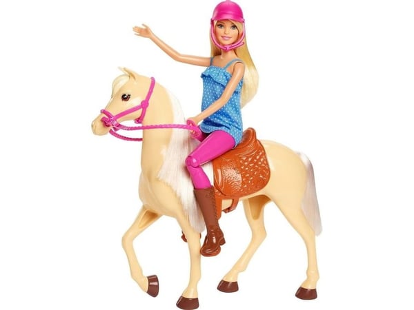 Barbie Doll and Horse (Blonde)