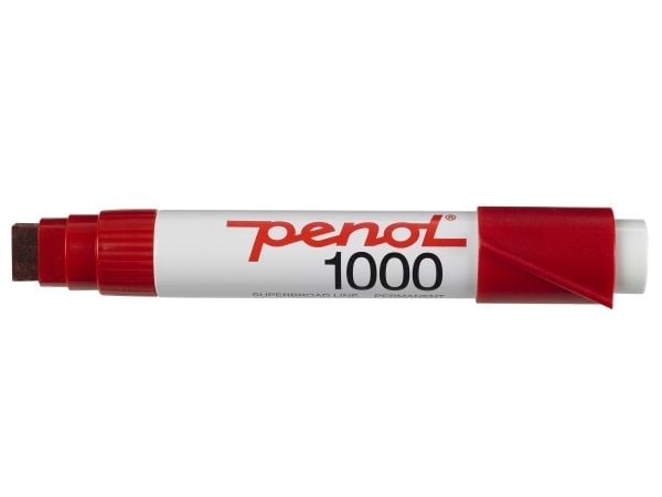 Permanent märkpenna Penol 1000 röd