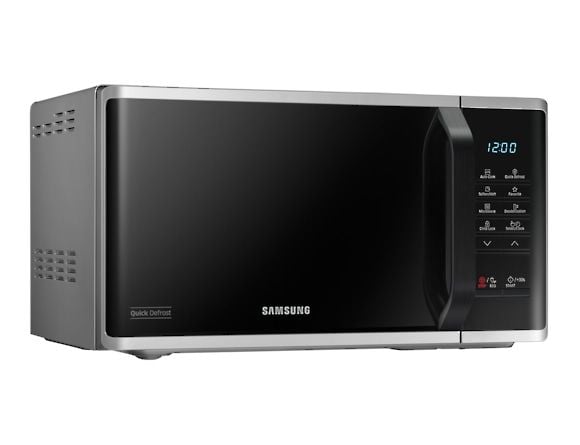 Samsung MS23K3513AS, Bänkdiskmaskin, Enbart mikrovågsugn, 23 l, 800 W, Inbyggd display, LED