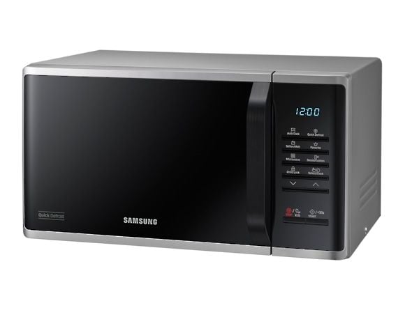 Samsung MS23K3513AS, Bänkdiskmaskin, Enbart mikrovågsugn, 23 l, 800 W, Inbyggd display, LED