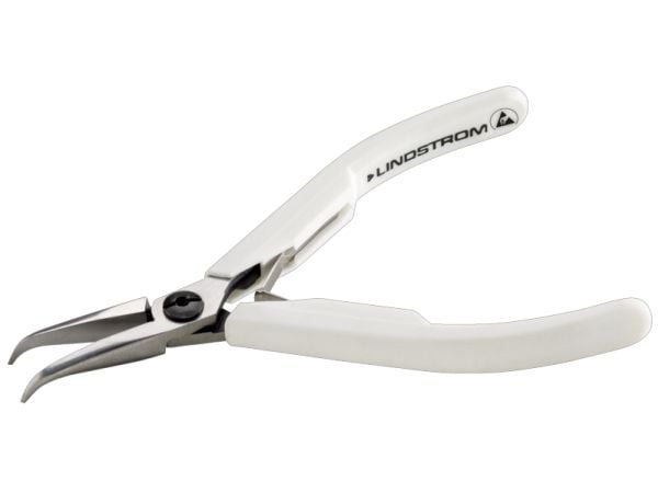 Bahco Elektroniktång, spetstång, 8,8 mm, 3 cm, 6 mm, Stål, Vit, 129 mm