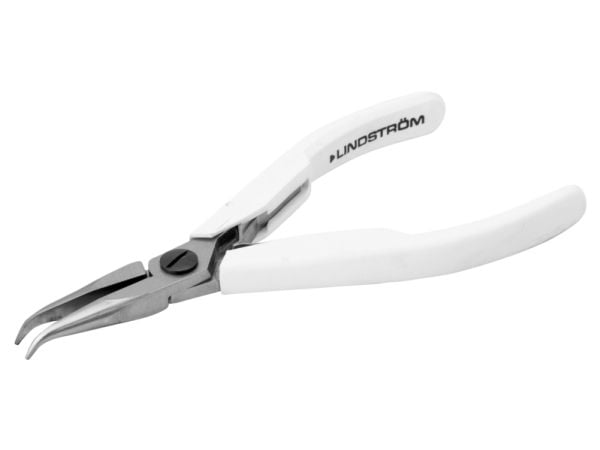 Bahco Spisstang, Supreme-serie, bøyde spisser, 8,8 mm, 3 cm, 6 mm, Stål, Hvit, 129 mm
