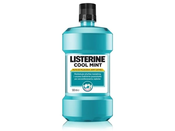 LISTERINE Cool Mint 500 ml, 500 ml, Eucalyptus, Mentol, Flaske, A LISTERINE® szájvízben található illóolajok: timol, eukaliptol, mentol és metil-sz...