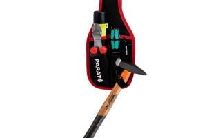 PARAT PARABELT - Tools holder for verktøy - liten - nylon - svart