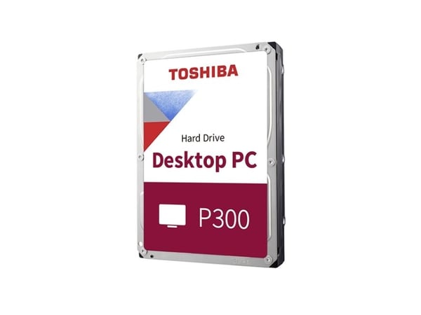 Toshiba P300 stasjonær PC - Harddisk - 6 TB - intern - 3,5" - SATA 6 Gb/s - 5400 rpm - buffer: 128 MB