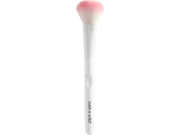 wet n wild Blush Brush, Rougeborste, Rundad, Syntetisk, Vit, Kvinna, 1 styck