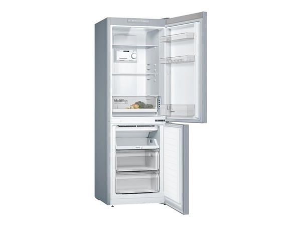 Bosch Serie 2 KGN33NLEB, 282 L, SN-T, 11 kg/24h, E, Tuoreosasto, Ruostumaton teräs