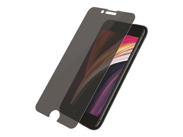 PanzerGlass™ | Privacy Edition - Skjermbeskytter for mobiltelefon - Standard passform - Krystallklar | Apple iPhone 6, 6s, 7, 8, SE (2. generasjon)