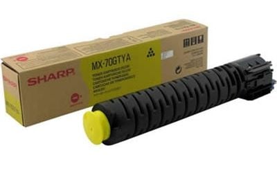 Sharp MX70GTYA - Gul - tonerpåfylling - for Sharp MX-5500N, MX-6200N, MX-7000N
