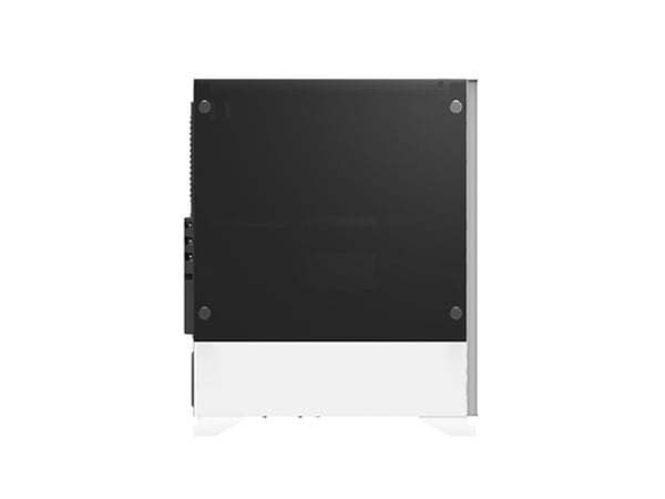 Zalman S5 WHITE, Midi Tower, PC, Hvit, ATX, Micro ATX, Mini-ITX, Plast, Stål, Herdet glass, Blå, Grønn, Rød