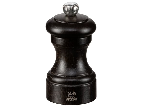 Peugeot Bistro, Saltkvern, Tre, Rustfritt stål, Sjokolade, 100 mm