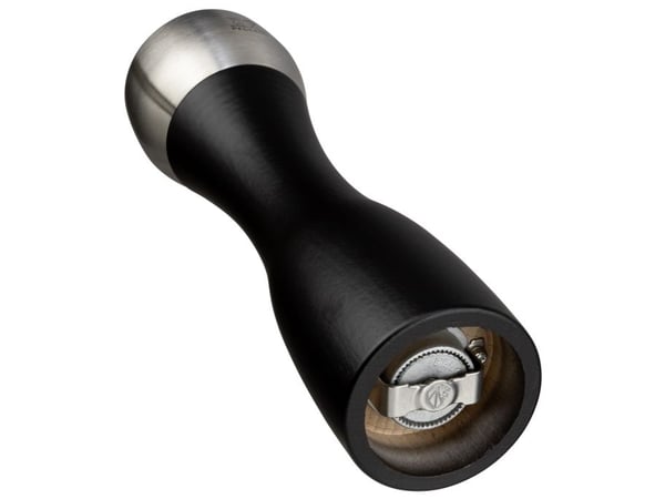Peugeot FIDJI, Pepperkvern, Svart, Rustfritt stål, Rustfritt stål, Tre, 200 mm