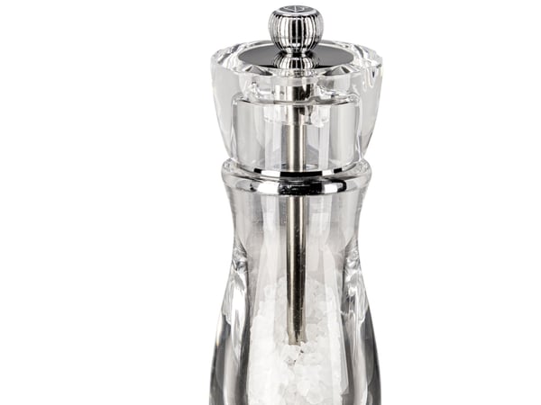 Peugeot Vittel, Saltkvern, Gjennomsiktig, Hvit, Akryl, 160 mm