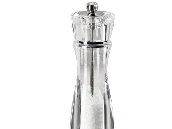 Peugeot Vittel, Saltkvern, Gjennomsiktig, Akryl, 230 mm