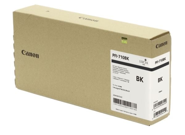 Canon PFI-710 BK - 700 ml - svart - original - bläcktank - för imagePROGRAF TX-3000, TX-3100, TX-4000, TX-4100