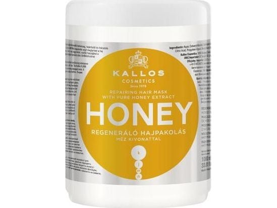 Kallos Honey Repairing Hair Mask 1000 ml