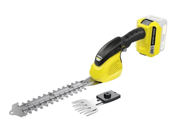 Kärcher GSH 18-20 - Kombinert gress-/buskkutter - trådløs - uten batteri - 12/20 cm - tannavstand: 10 mm - 1.4 kg - SOLO