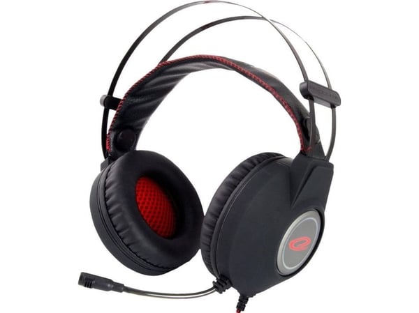 Esperanza stereogaming-hodetelefoner med mikrofon NIGHTCRAWLER