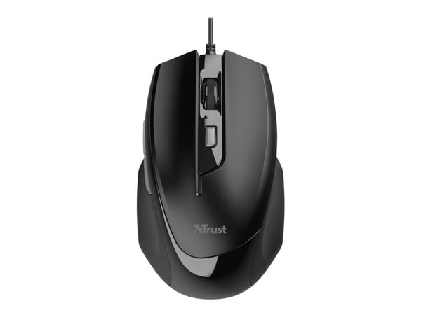 Trust Voca Comfort - Mus - høyrehendt - optisk - 6 knapper - kablet - USB