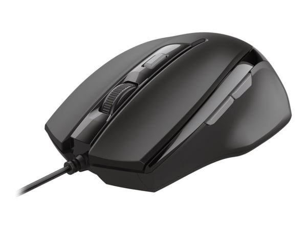 Trust Voca Comfort - Mus - høyrehendt - optisk - 6 knapper - kablet - USB