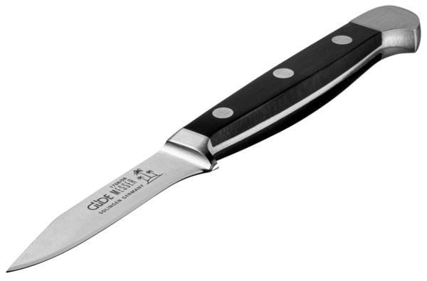 Gude Güde Alpha grønnsakskniv 8 cm POM svart 1708/08