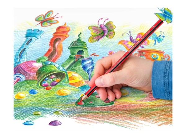 STAEDTLER Noris - Fargeblyant - assorterte farger (en pakke 36)