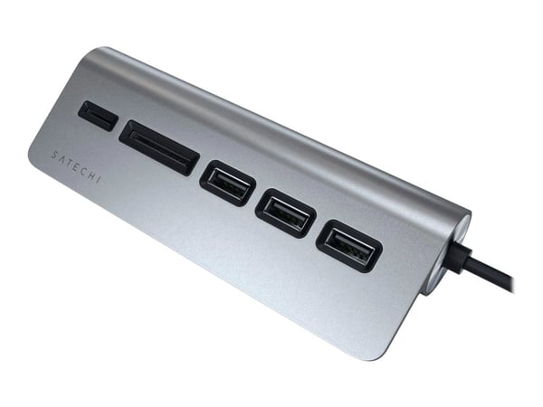 Satechi ST-TCHCRM - Keskitin - 3 x SuperSpeed USB 3.0 - pöytätietokoneet