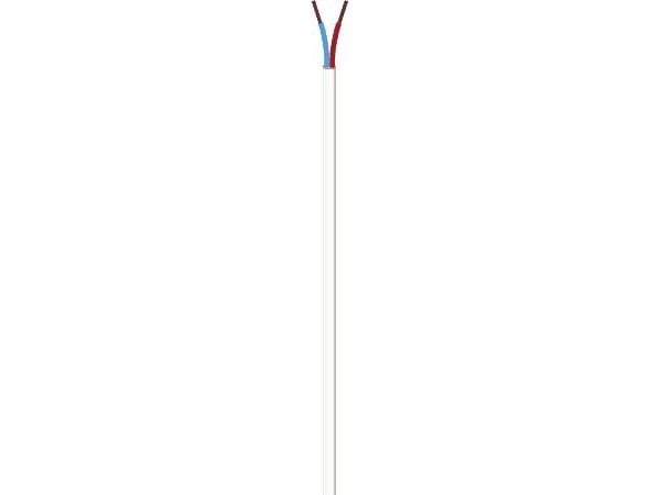 NKT Tarjotin litteä, PVC2x0,75 mm² PKLF musta 300/300V kela, kaapelin halkaisija 3,8x6,3 mm - (100 metriä)