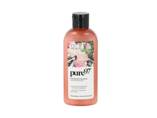 Milk Shake Pure97 Rose & Baobab hårbalsam for volum 200 ml (for kvinner)