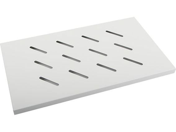 Lanberg - Rackhylde - vihreä, RAL 7035 - 1U - 19"