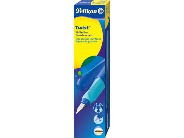 Pelikan Twist fyllepenn Blå patronfyllingssystem 1 stk (814737)