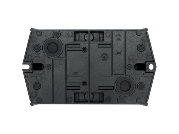 Eaton T0-2-1/I1/SVB-SW, Vipukytkin, 3P, Musta, Valkoinen, IP65, 80 mm, 110 mm