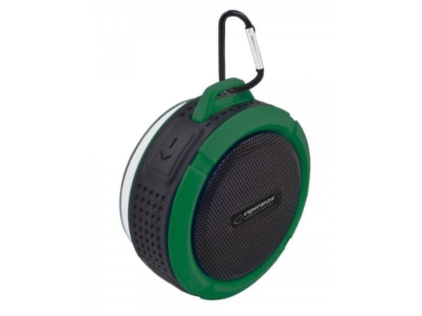 Esperanza COUNTRY - Høyttaler - for bærbar bruk - trådløs - Bluetooth - 3 watt - svart, grønn
