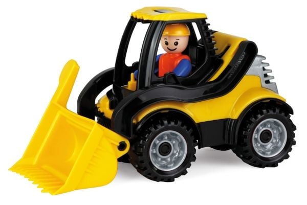 Lena Truckies Earth Mover, Truck, 2 år, Sort, Gult