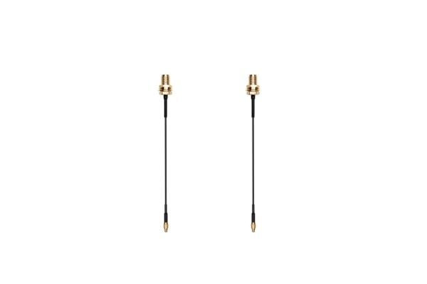 DJI - Antennekabel - MMCX til SMA - 8.3 cm (en pakke 2) - for DJI FPV Air Unit