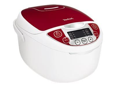 Tefal RK7051, 1,8 L, 750 W, Punainen, Valkoinen, Keraaminen, LCD, 24 h