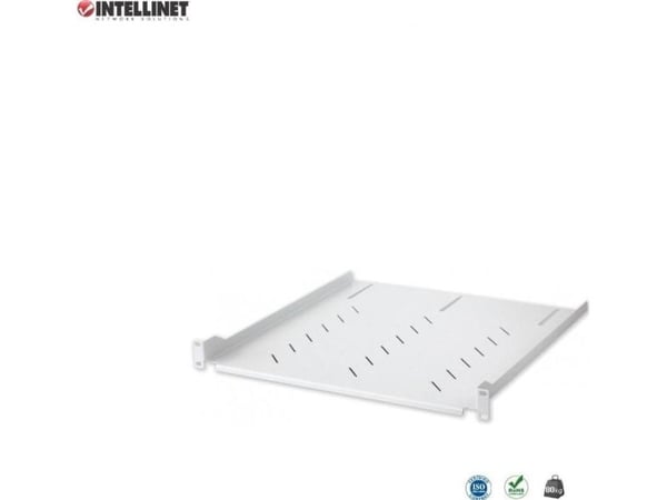 Intellinet Network Solutions hylle 1U 470 mm rack 19", 4 stk festebeslag, perforert, grå (637299)