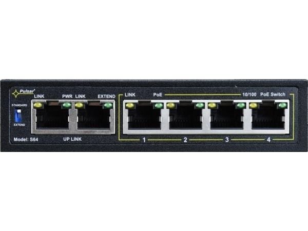 Switch POE 4+2 PULSAR S64