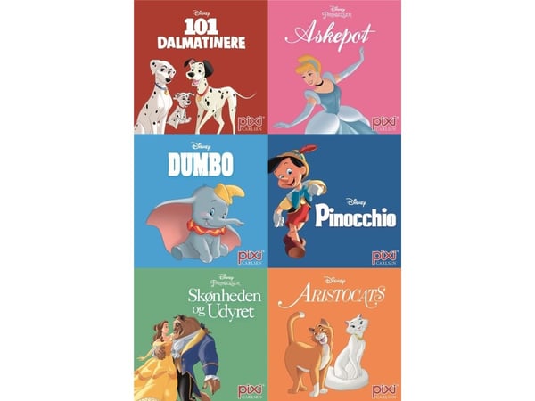 Pixi®-serie 138: Disney-klassikere #2 (kolli 48) | Disney;Walt Disney Studio | Språk: Dansk