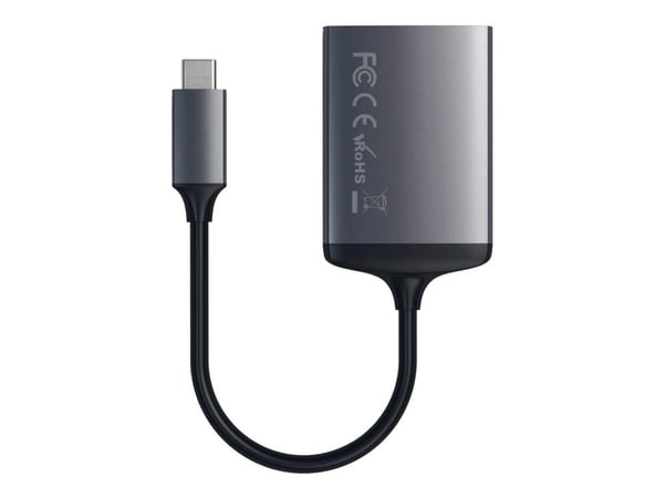 Satechi Aluminum ST-TCU3CRM - Kortinlukija (SD, microSD, SDHC, SDXC, SDHC UHS-II, microSDXC UHS-II) - USB-C