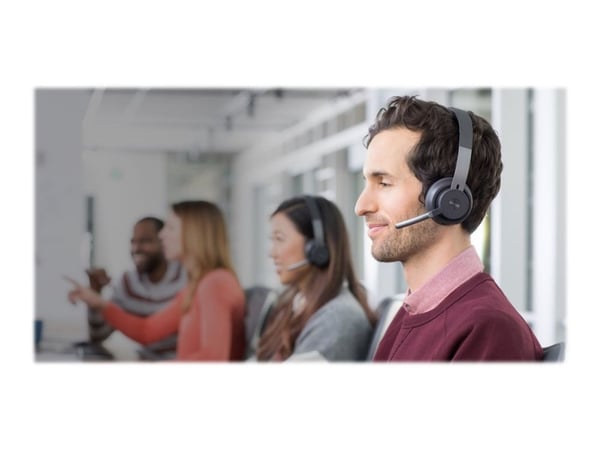 Logitech Zone Wireless MS - Hodesett - on-ear - Bluetooth - trådløs - aktiv støydemping