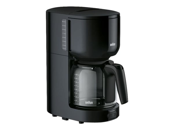 Braun PurEase KF 3120 BK - Kaffemaskin - 10 kopper - svart