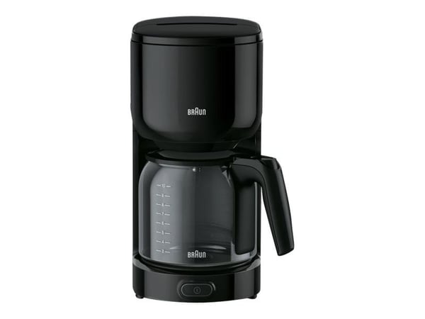Braun PurEase KF 3120 BK - Kaffemaskin - 10 kopper - svart